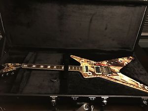 Dean ML Warbird Solid Body Electric Guitar Graphic W/NICE PICKUPS AND DEAN CASE