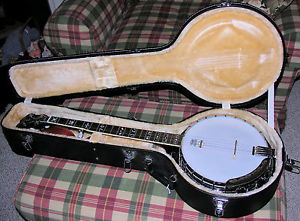 Washburn B16K 5-String Banjo With OHSC and Strap