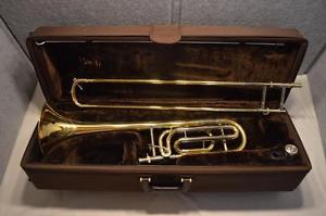 BACH 36B STRADIVARIUS SERIES TROMBONE - KEY Bb/F - 8" BELL - 0.525" BORE