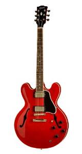Gibson Custom ES-335 Dot Electric Guitar, Cherry, Figured Maple