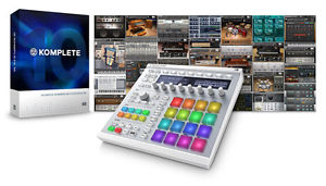 Native Instruments Maschine MK2, weiß, und Komplete 10 Set