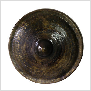 Großer alter Buckelgong Tempel Gong 80cm Durchmesser Meditation TamTam Nepal