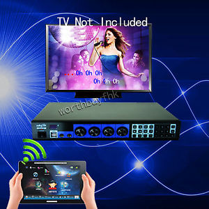 Professional KTV Karaoke System with Songs +10"wireless touch screen HDMI OUTPUT