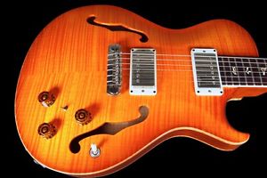 2012 PAUL REED SMITH PRS SINGLECUT  HOLLOWBODY II 10 TOP, PIEZO ~ SOLANA BURST