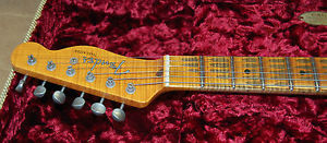 2016 Fender 1952 Telecaster Heavy Relic CS AAAA Flamed Neck NoCaster Blonde