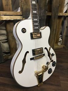 Epiphone emperor swingster royale pearl white 2014 custom shop FACTORY BIGSBY