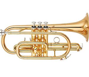 YAMAHA Standard Cornet YCR-4330Gll Gold Brass Bell EMS F/S JAPAN