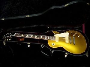 Used Gibson Custom Shop 1956 Les Paul Standard Reissue Gold Top 2003 Guitar