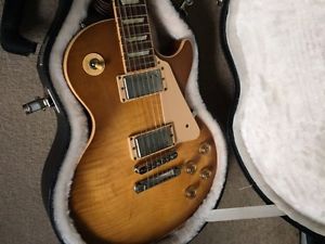 Gibson Les Paul Burst Flametop lightly aged with 59 parts