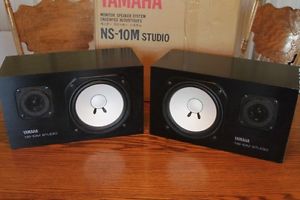 YAMAHA NS-10M STUDIO Monitors Matched Pair New Drivers/Tweeters and custom Fuse