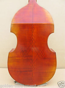 Viol Viola da Gamba 6 String Bass Type Top Spruce Maple Delicare Purfling