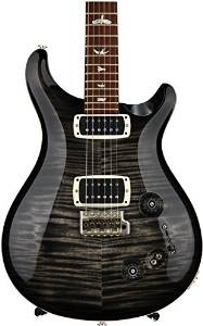 PRS 408, Figured Top - Charcoal Burst, Pattern Neck