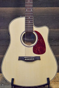 Seagull Performer CW Flame Maple Q1T SF El. Acoustic Guitar w/ Bag #032464003967
