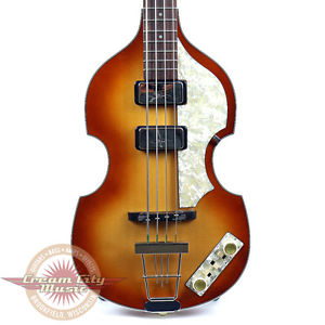 2013 HOFNER 500/1 VINTAGE '61 CAVERN VIOLIN ELECTRIC BASS GUITAR