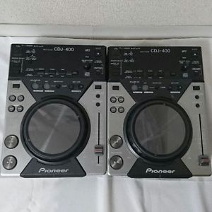 Pair Pioneer CDJ-400 PERFORMANCE CD PLAYE from Japan Used 2 piece