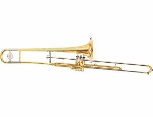 YAMAHA Valve Trombone YSL-354V Gold Lacquer Finish EMS F/S JAPAN