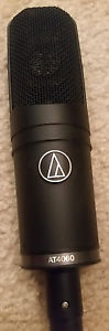 AUDIO TECHNICA 4060 studio tube mic, power supply, cable, shock mount