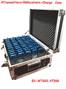 60pc WTG02 Digital Wireless Audio Tour Guide System for Guiding Teching Meeting