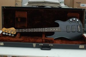 g&l GL L2000 L-2000 E SERIES VINTAGE 1982 BLACK W/OHSC ELECTRIC BASS BASSO WW SH