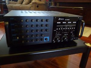 DTech D-3300K 800W Profesional Karaoke Mixing Amplifier