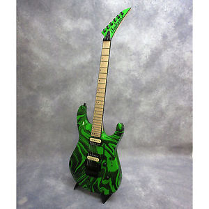 Jackson Pro DK2M Limited Run Slime Green Swirl  - New!