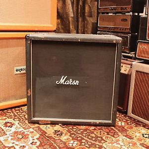 Vintage 1978 Marshall 4x12 Straight 1982B Celestion T1281 Guitar Speaker Cabinet