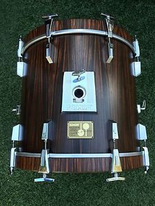 Sonor Signature Ebony Lite Bass Drum 17 X 20 Rare Beautiful EXC  Int'l Ship OK
