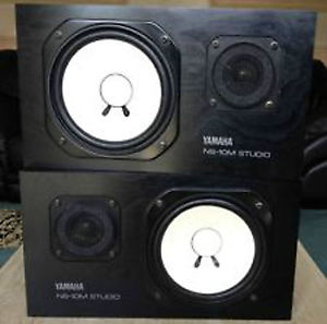 Yamaha NS-10M  Studio Monitors NS10M - Pair - One Tweeter Needs Replacement