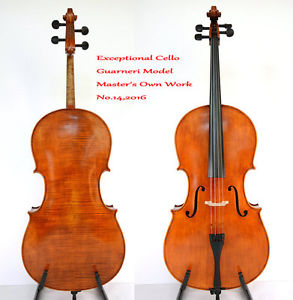 Exceptional Cello!Exceptional Sound Guarneri Cello!Master's Own Work No.14