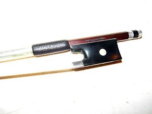 Geigenbogen v. August Rau silbermontiert Silber 60 g violin bow german Bogen