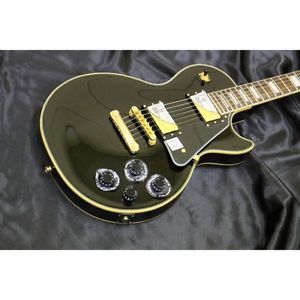 Epiphone Les Paul Custom Pro Ebony Free shipping Guiter Bass From JAPAN #H77