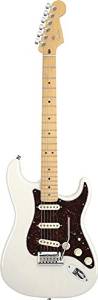 Fender American Deluxe Stratocaster, Ash, MN, White Blonde