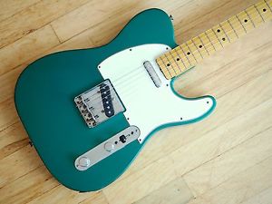 1967 Fender Telecaster Vintage Electric Guitar Slab Maple Board Sherwood Green