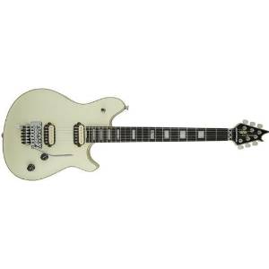 EVH Wolfgang USA Electric Guitar with Ebony Fingerboard, 22 Frets, Quartersawn Maple Neck, Gloss Urethane Finish, Ivory