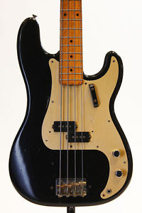 1959 Fender Precision Bass "Black Refinish Vintage Electric Bass Free Shipping