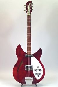 RICKENBACKER 1968 #335 Red w/hard case F/S Guitar Bass from Japan #R1148
