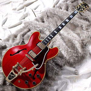 FreeShipping New Gibson Memphis 2016 Limited Run ES-355 w/Bigsby VOS(60s Cherry)
