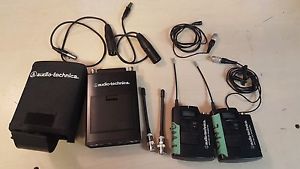 Audio-Technica ATW-1821C Dual Wireless Microphone System, Include ATW-R1820 Dual
