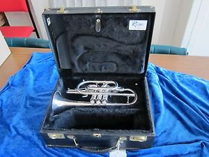 Getzen Custom 3850 Cornet (silver-plate)