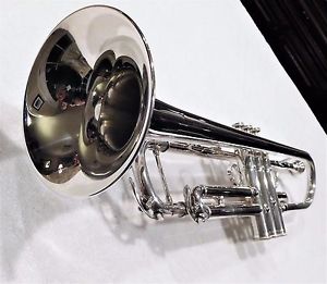 1990's Yamaha YTR6335 Professional Silver Bb Trumpet- One Owner - Pristine