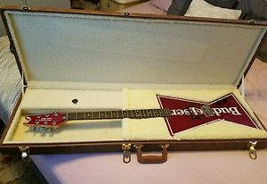 Dean Budweiser "Bowtie" Guitar - Red (1987)