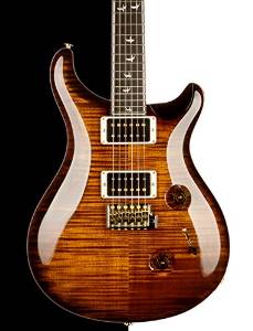 2015 PRS Custom 24 30th Anniversary Electric Guitar, Black Gold Wrap