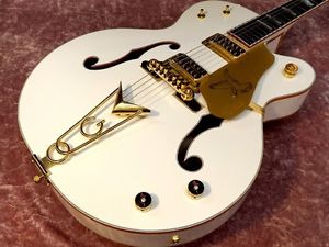 Free Shipping New Gretsch G6136-VLFT FSR White Falcon Electric Guitar