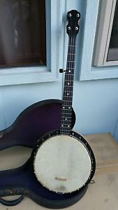 Antique banjo Jerome May Mayberger