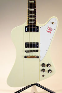 GIBSON Firebird V Classic White 2013 VG condition w/Soft Case Electric Guitar