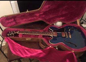 1999 Gibson ES-335 Blue Flame Chicago Blues Festival Limited Edition