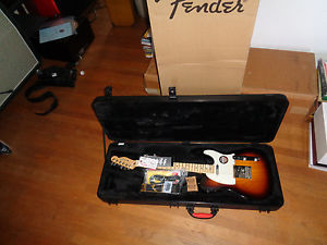 2016 Fender American Standard Telecaster  2 Tone Sunburst  MINT UNPLAYED