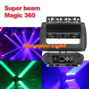 16*25w 4in1 infinite rotate 360 Degreen Dmx 16/32/80ch Stage DJ led beam moving