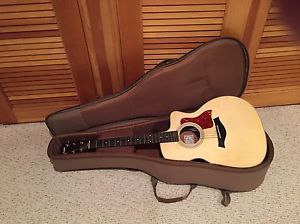 Taylor 200 Series 214ce Grand Auditorium Acoustic-Electric Guitar  Natural 2013