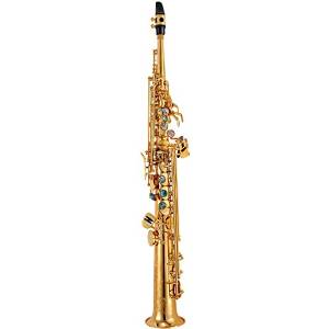P. Mauriat System 76 One-Piece Professional Soprano Saxophone Gold Lacquer